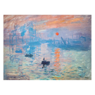 Claude Monet - Impression, Sunrise Tablecloth