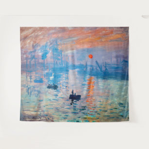 Claude Monet - Impression, Sunrise Tapestry