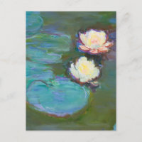 Claude Monet Impressionist Water Lillies Nympheas