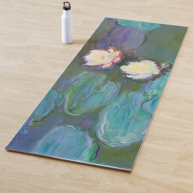 Claude Monet Impressionist Water Lillies Nympheas Yoga Mat (In Situ)