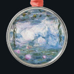 Claude Monet Impressionist Water Lillies Painting Metal Tree Decoration<br><div class="desc">Impressionist Landscape Painting by Claude Monet - Classic Masterpieces - Claude Monet's Impressionist Painting Series - Claude Monet Impressionist Water Lillies Painting</div>