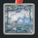 Claude Monet Impressionist Water Lillies Painting Metal Tree Decoration<br><div class="desc">Impressionist Landscape Painting by Claude Monet - Classic Masterpieces - Claude Monet's Impressionist Painting Series - Claude Monet Impressionist Water Lillies Painting</div>