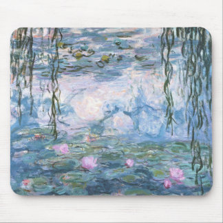 Claude Monet Impressionist Water Lillies Painting Mouse Mat