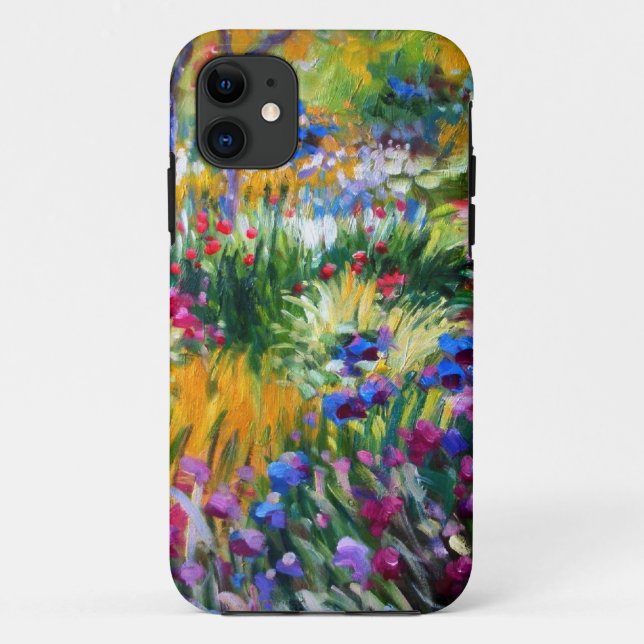 Claude Monet: Iris Garden by Giverny Case-Mate iPhone Case (Back)