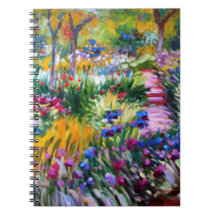 Claude Monet: Iris Garden by Giverny Notebook