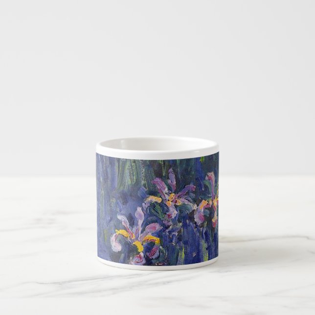 Claude Monet - Irises Espresso Cup (Front)