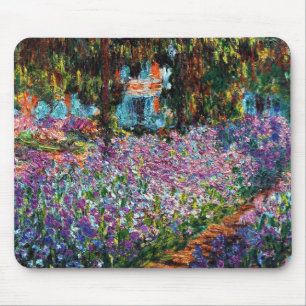 Claude Monet: Irises in Monet's Garden Mouse Mat