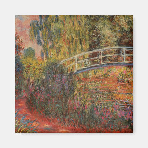 Claude Monet Japanese Bridge Giverny Art Magnet