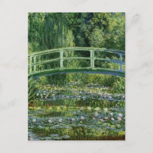 Claude Monet - Japanese Bridge Postcard