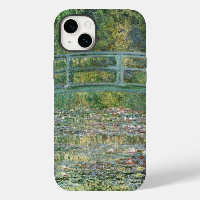 Claude Monet Japanese Bridge Water Lily Art Case-Mate iPhone Case (Back)