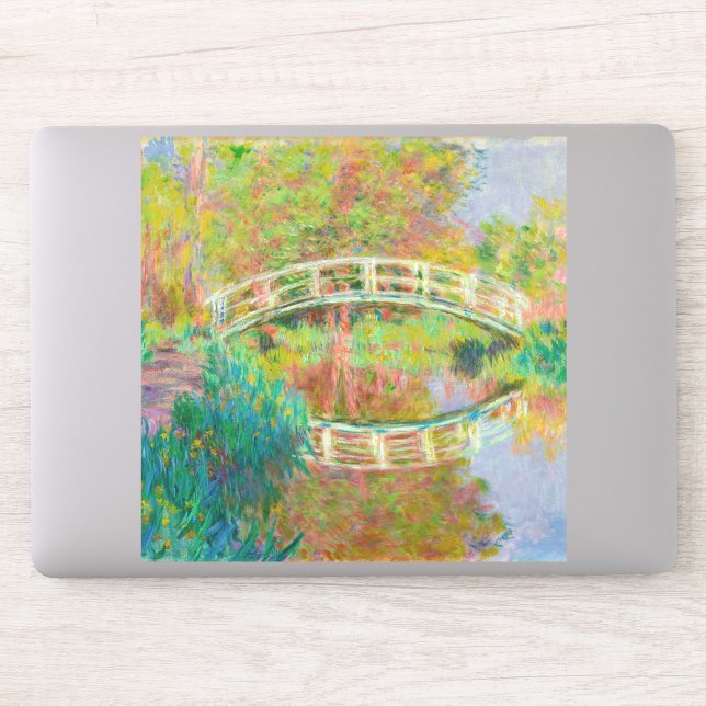 Claude Monet - Japanese Footbridge, Giverny (Computer)