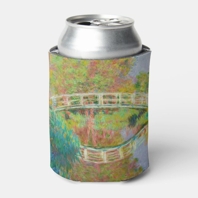 Claude Monet - Japanese Footbridge, Giverny Can Cooler (Can Front)
