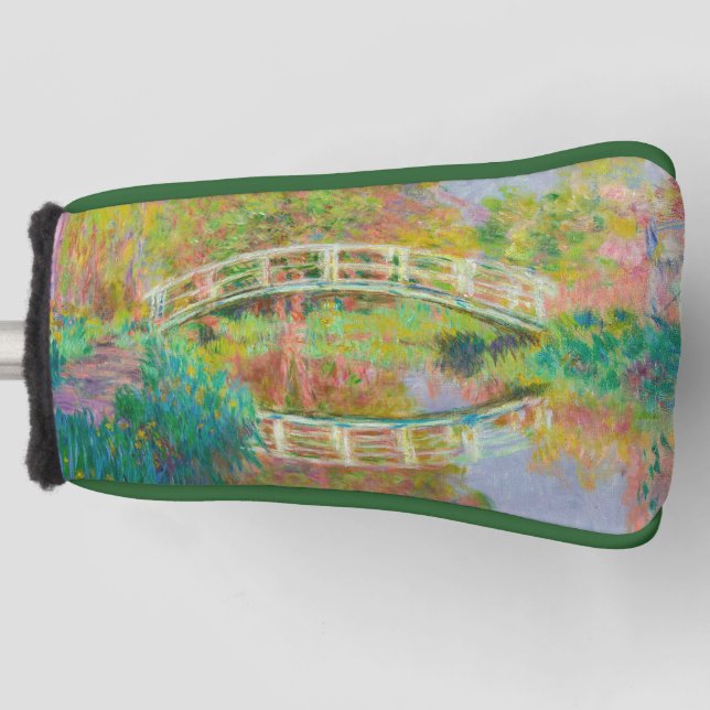Claude Monet - Japanese Footbridge, Giverny Golf Head Cover (Front)