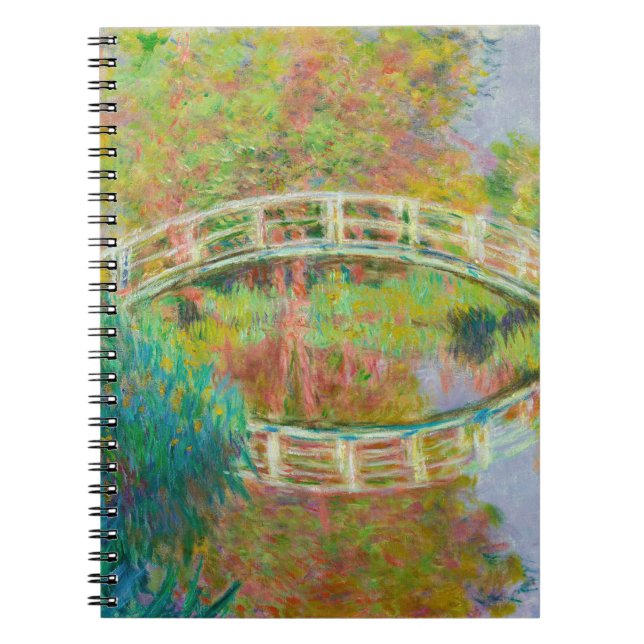Claude Monet - Japanese Footbridge, Giverny Notebook (Front)