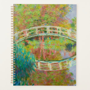 Claude Monet - Japanese Footbridge, Giverny Planner