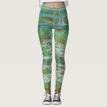 Claude Monet Japanese Footbridge. Impressionism Leggings<br><div class="desc">Claude Monet "The Japanese Footbridge" leggings. Impressionism art.</div>