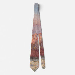 Claude Monet Japanese Footbridge & Water Lily Pool Tie