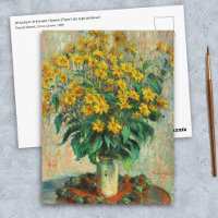 Claude Monet - Jerusalem Artichoke Flowers