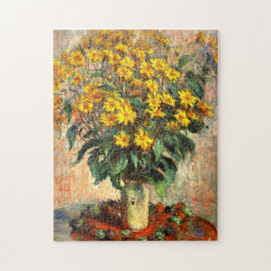 Claude Monet: Jerusalem Artichokes Jigsaw Puzzle
