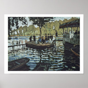 Claude Monet   La Grenouillere Poster