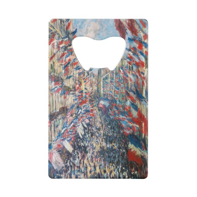 Claude Monet - La Rue Montorgueil - Paris (Front)