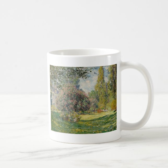 Claude Monet | Landscape: The Parc Monceau Coffee Mug (Right)