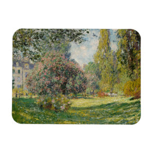 Claude Monet Landscape: The Parc Monceau Magnet