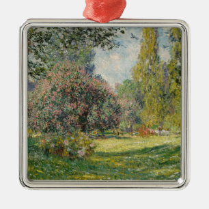 Claude Monet Landscape: The Parc Monceau Metal Tree Decoration