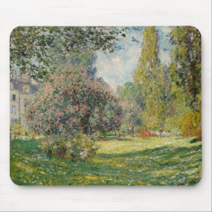 Claude Monet   Landscape: The Parc Monceau Mouse Mat