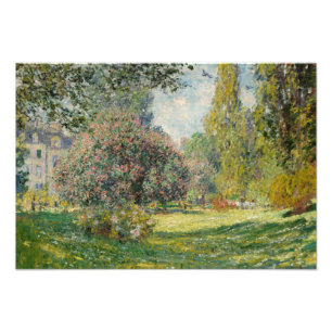 Claude Monet - Landscape: The Parc Monceau Photo Print
