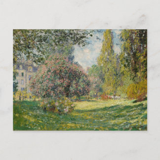 Claude Monet | Landscape: The Parc Monceau Postcard
