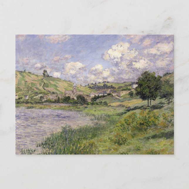 Claude Monet | Landscape, Vetheuil, 1879 Postcard (Front)