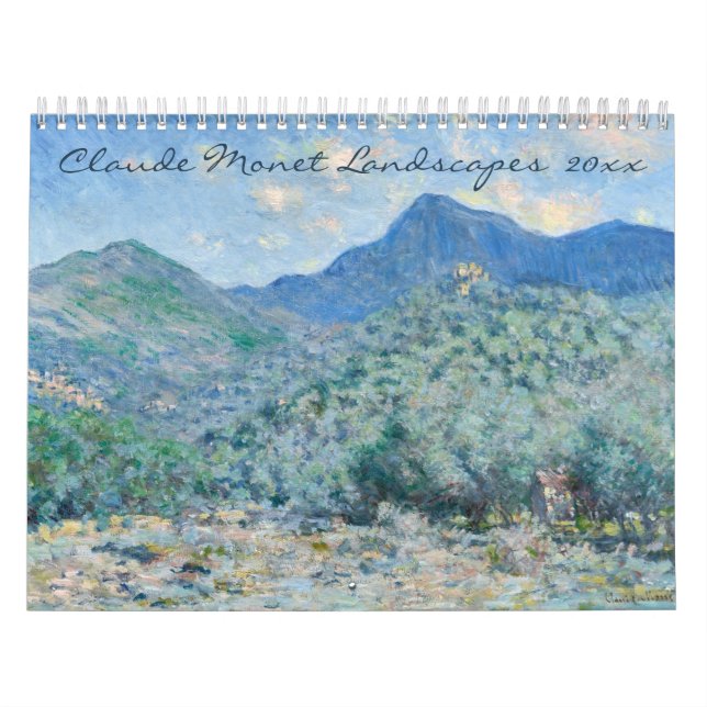 Claude Monet Landscapes Calendar (Cover)