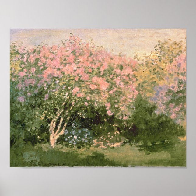 Claude Monet | Lilac in the Sun, 1873 Poster (Front)