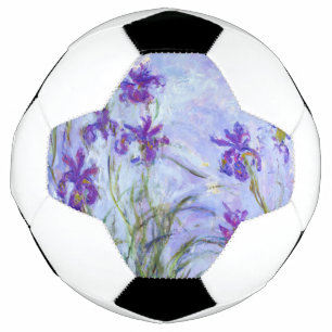 Claude Monet - Lilac Irises / Iris Mauves Football