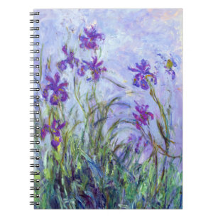 Claude Monet - Lilac Irises / Iris Mauves Notebook