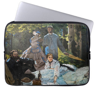 Claude Monet - Luncheon on the Grass, Right Panel Laptop Sleeve