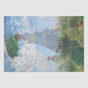 Claude Monet   Madame Monet and Her Son - 1875 Tissue Paper