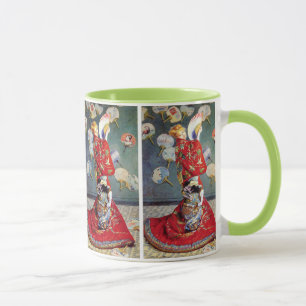 Claude Monet, Madame Monet in a Japanese costume Mug