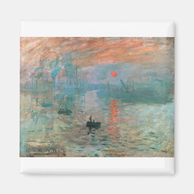 Claude Monet Magnet (Front)