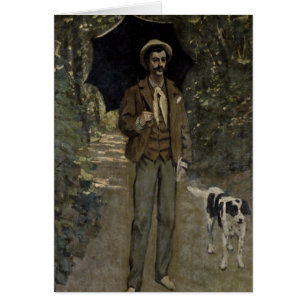 Claude Monet Man with an Umbrella, c.1868-69