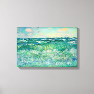 Claude Monet Marine Pourville France 17X11.25" Canvas Print