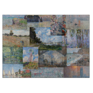 Claude Monet - Masterpieces Patchwork Cutting Board