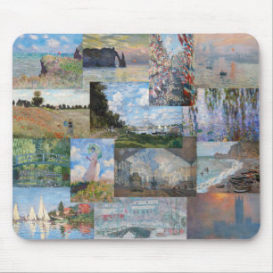 Claude Monet - Masterpieces Patchwork Mouse Mat