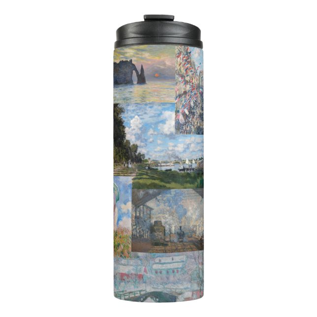 Claude Monet - Masterpieces Patchwork Thermal Tumbler (Front)