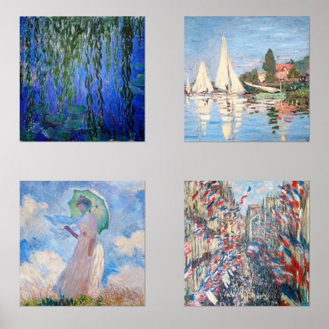 Claude Monet Masterpieces selection (Front)