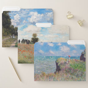 Claude Monet - Masterpieces Selection File Folder
