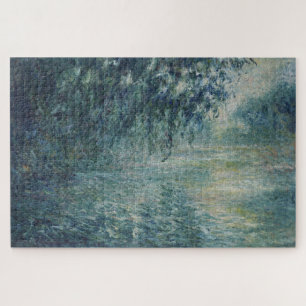 Claude Monet Morning on the Seine Jigsaw Puzzle