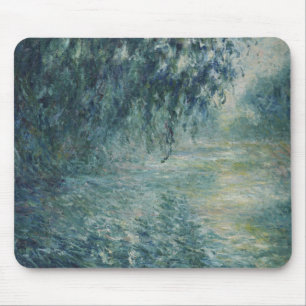 Claude Monet - Morning on the Seine Mouse Mat