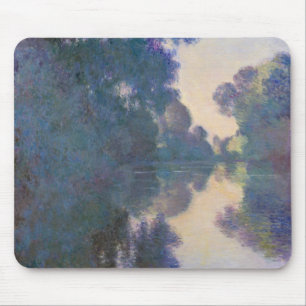 Claude Monet   Morning on the Seine near Giverny Mouse Mat